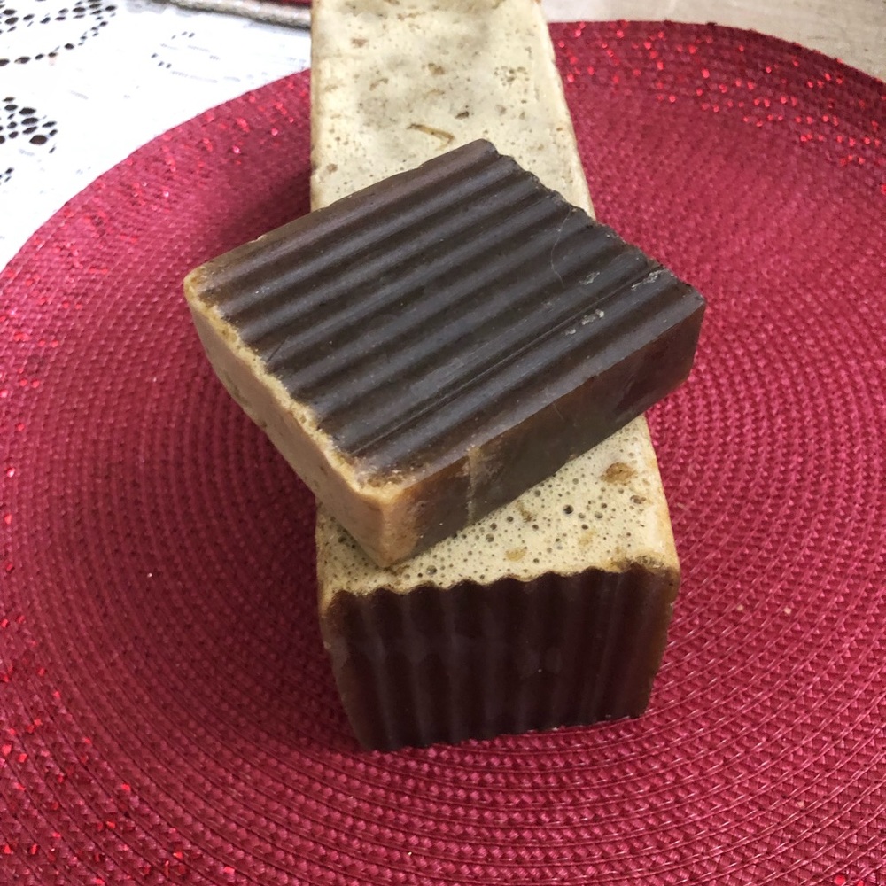 3/$25 Black Rice and Irish Moss Organic Handmade with Love Soap Unisex